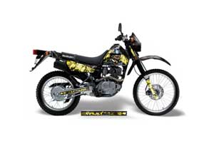 Suzuki DRZ 200 SE Dirt Bike Graphic Kit