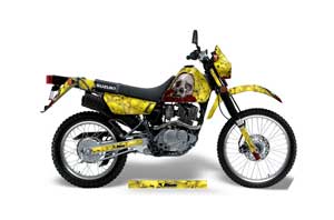 Suzuki DRZ 200 SE Dirt Bike Graphic Kit