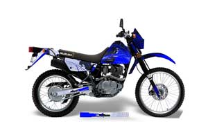 Suzuki DRZ 200 SE Dirt Bike Graphic Kit