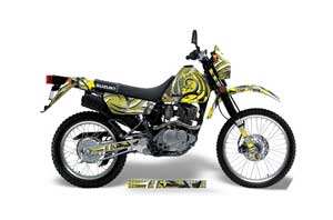 Suzuki DRZ 200 SE Dirt Bike Graphic Kit