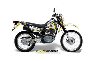Suzuki DRZ 200 SE Dirt Bike Graphic Kit