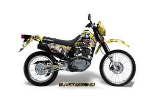 Suzuki DRZ 200 SE Dirt Bike Graphic Kit