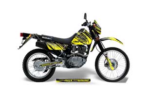 Suzuki DRZ 200 SE Dirt Bike Graphic Kit