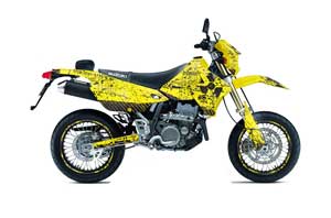 Suzuki DRZ 400 S Metal Tank Dirt Bike Graphic Kit