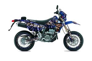Suzuki DRZ 400 S Metal Tank Dirt Bike Graphic Kit