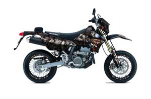 Suzuki DRZ 400 S Metal Tank Dirt Bike Graphic Kit