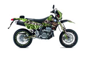 Suzuki DRZ 400 S Metal Tank Dirt Bike Graphic Kit