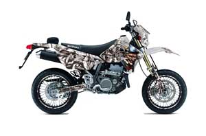 Suzuki DRZ 400 S Metal Tank Dirt Bike Graphic Kit