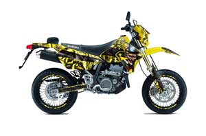 Suzuki DRZ 400 S Metal Tank Dirt Bike Graphic Kit