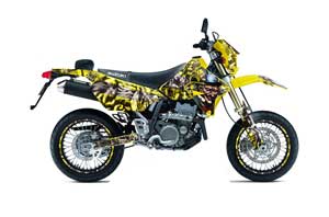 Suzuki DRZ 400 S Metal Tank Dirt Bike Graphic Kit