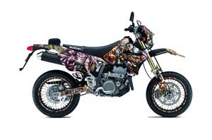 Suzuki DRZ 400 S Metal Tank Dirt Bike Graphic Kit