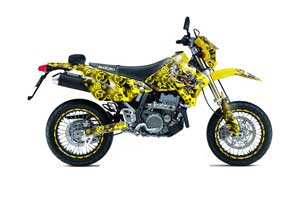 Suzuki DRZ 400 S Metal Tank Dirt Bike Graphic Kit