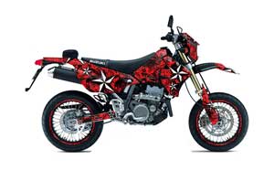 Suzuki DRZ 400 S Metal Tank Dirt Bike Graphic Kit