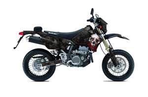 Suzuki DRZ 400 S Metal Tank Dirt Bike Graphic Kit