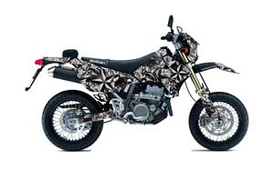 Suzuki DRZ 400 S Metal Tank Dirt Bike Graphic Kit