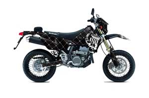 Suzuki DRZ 400 S Metal Tank Dirt Bike Graphic Kit