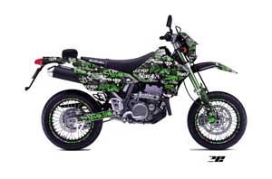 Suzuki DRZ 400 S Metal Tank Dirt Bike Graphic Kit