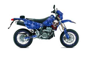 Suzuki DRZ 400 S Metal Tank Dirt Bike Graphic Kit