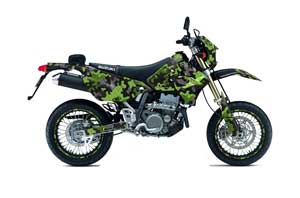 Suzuki DRZ 400 S Metal Tank Dirt Bike Graphic Kit