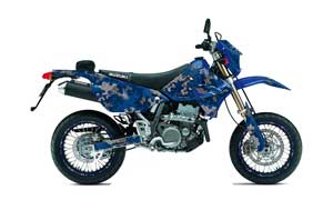 Suzuki DRZ 400 S Metal Tank Dirt Bike Graphic Kit