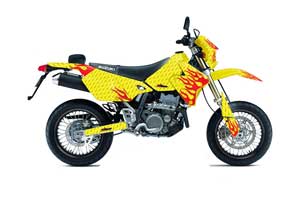 Suzuki DRZ 400 S Metal Tank Dirt Bike Graphic Kit