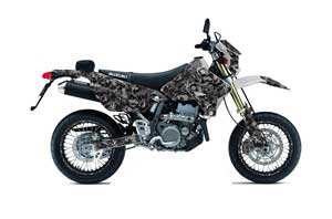 Suzuki DRZ 400 S Metal Tank Dirt Bike Graphic Kit