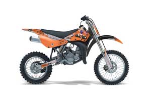 Suzuki RM 85 Dirt Bike Graphic Kit