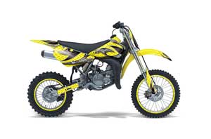 Suzuki RM 85 Dirt Bike Graphic Kit