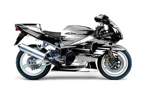 Suzuki GSXR 1000 Street Bike Graphic Kit