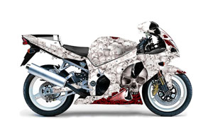 Suzuki GSXR 1000 Street Bike Graphic Kit