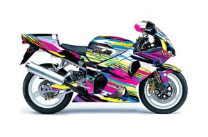 Suzuki GSXR 1000 Street Bike Graphic Kit