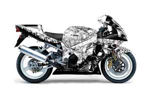 Suzuki GSXR 1000 Street Bike Graphic Kit