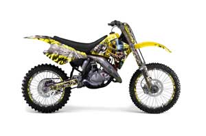 Suzuki RM 125 Dirt Bike Graphic Kit