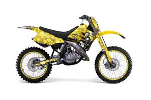 Suzuki RM 125 Dirt Bike Graphic Kit