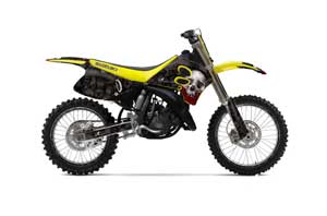 Suzuki RM 250 Dirt Bike Graphic Kit