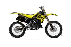 Suzuki RM 250 Dirt Bike Graphic Kit