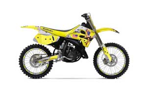 Suzuki RM 250 Dirt Bike Graphic Kit