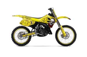 Suzuki RM 250 Dirt Bike Graphic Kit