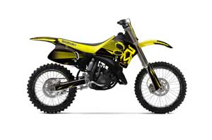 Suzuki RM 250 Dirt Bike Graphic Kit
