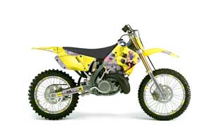 Suzuki RM 125 Dirt Bike Graphic Kit
