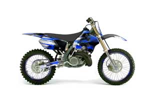Suzuki RM 125 Dirt Bike Graphic Kit