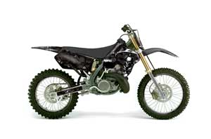 Suzuki RM 125 Dirt Bike Graphic Kit