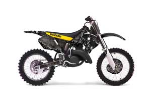 Suzuki RM 125 Dirt Bike Graphic Kit