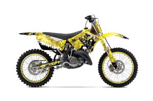 Suzuki RM 250 Dirt Bike Graphic Kit