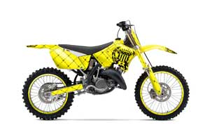 Suzuki RM 250 Dirt Bike Graphic Kit