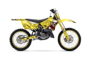 Suzuki RM 250 Dirt Bike Graphic Kit
