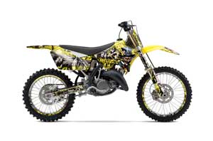 Suzuki RM 250 Dirt Bike Graphic Kit