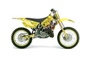 Suzuki RM 250 Dirt Bike Graphic Kit