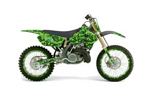Suzuki RM 250 Dirt Bike Graphic Kit