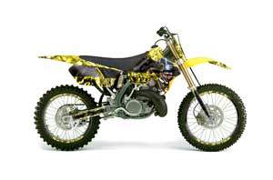 Suzuki RM 250 Dirt Bike Graphic Kit